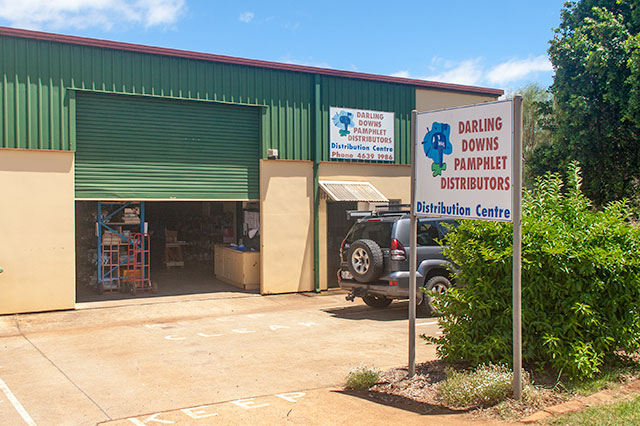 Darling Downs Pamphlet Distributors' North Street distribution centre